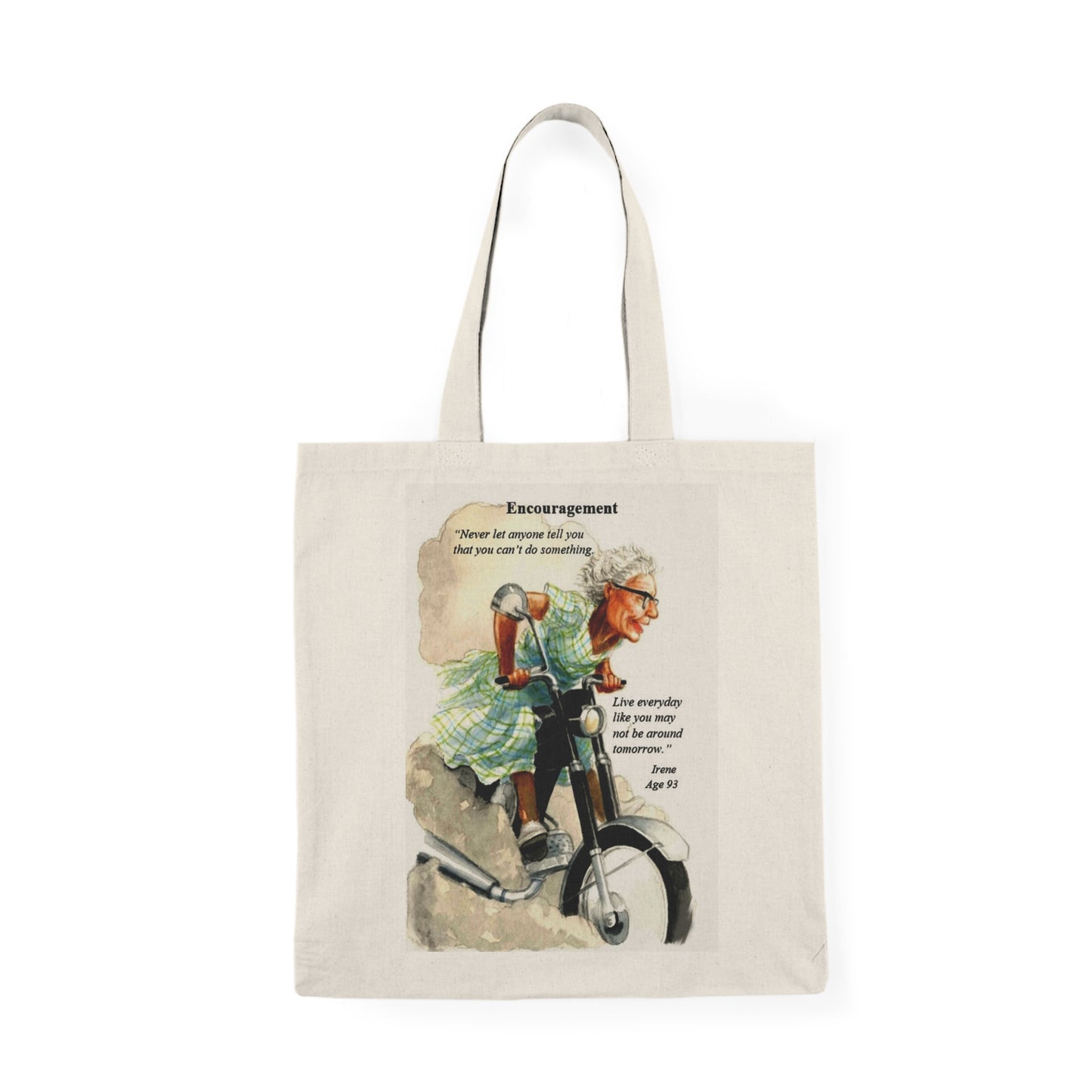 Bad Granny Natural Tote Bag