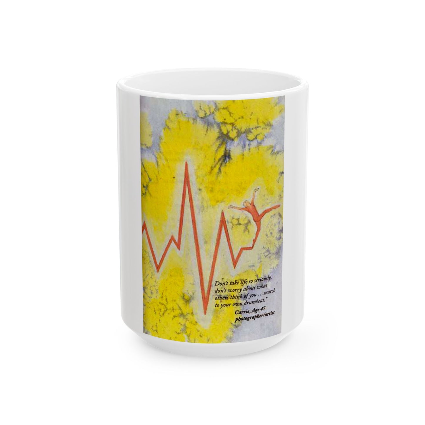 March to Your Own Drumbeat Ceramic Mug