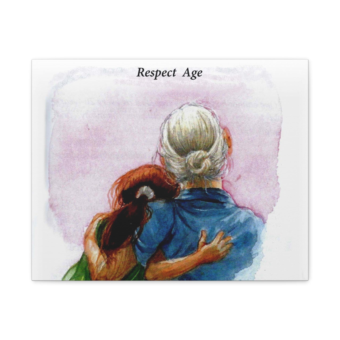 Respect Age Matte Canvas Wall Art