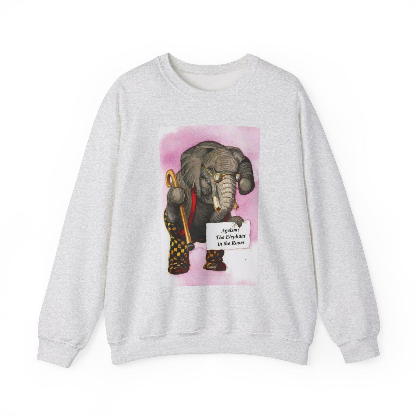 Elephant in The Room Crewneck Sweatshirt