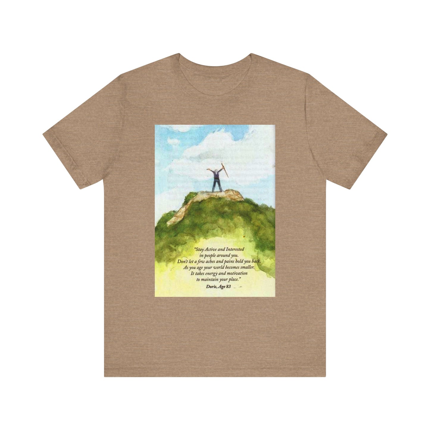 Stay Active Inspirational Tee