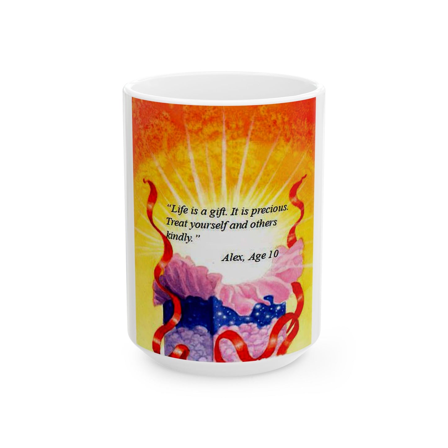 Celebrate Life with Our Positive Aging Ceramic Mug