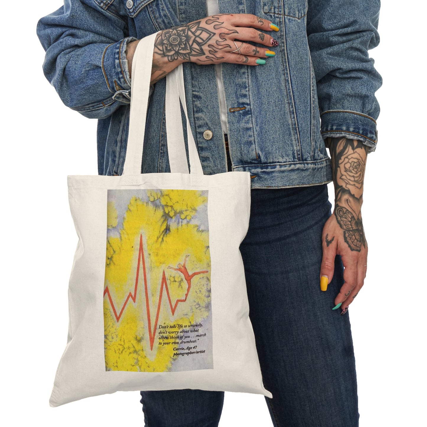 Express Your Self Natural Tote Bag