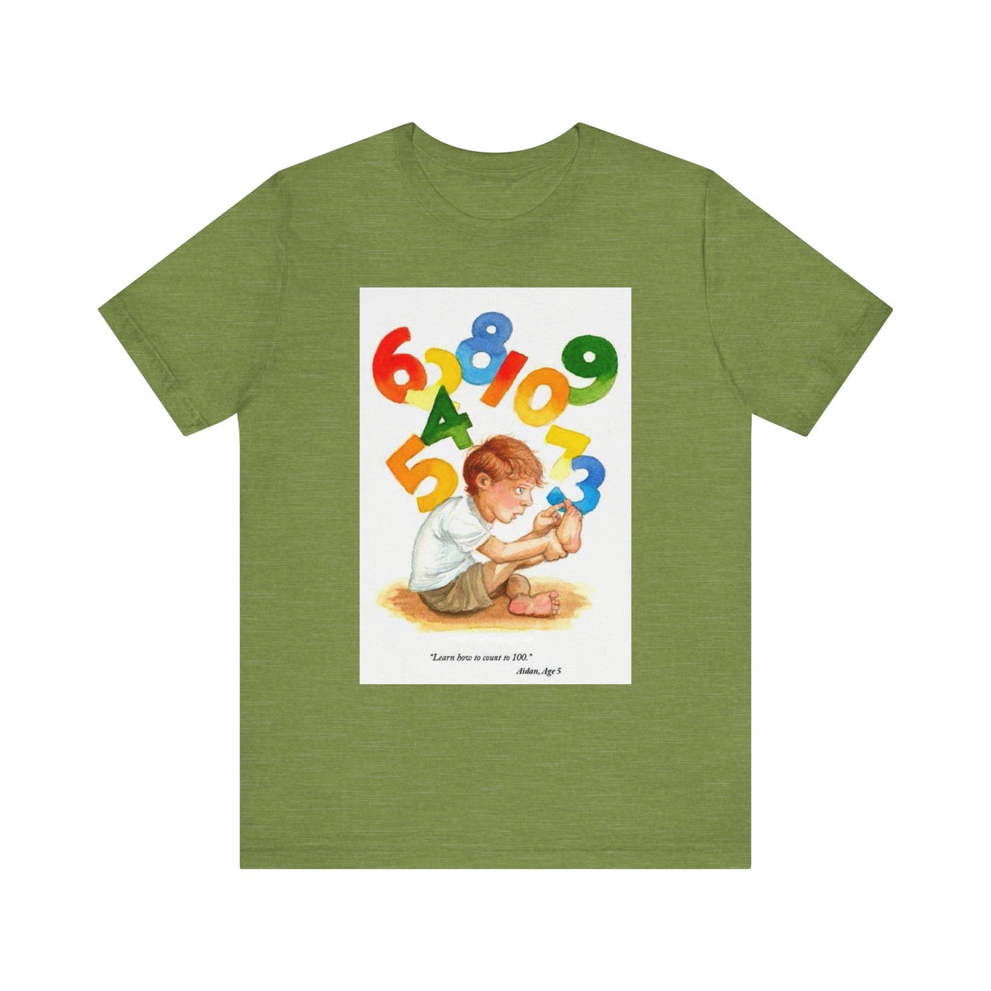 Learn to Count to 100 Unisex Tee