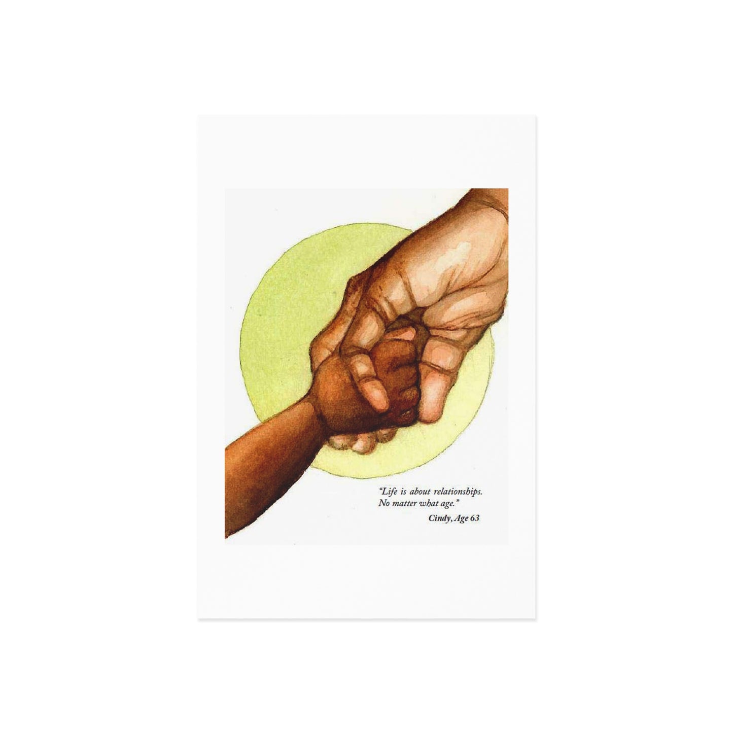Fine Art Postcards - Sentimental Relationship