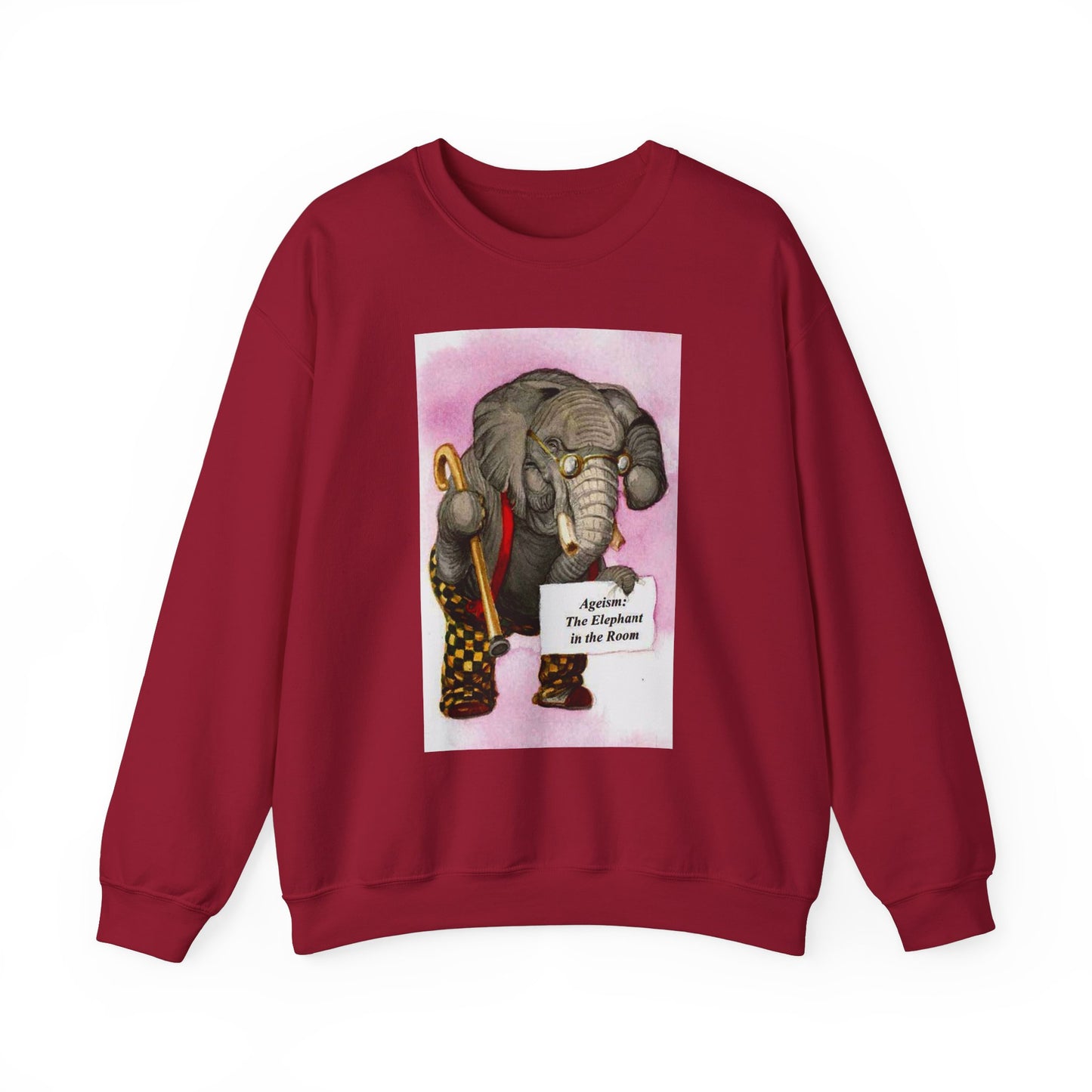 Elephant in The Room Crewneck Sweatshirt