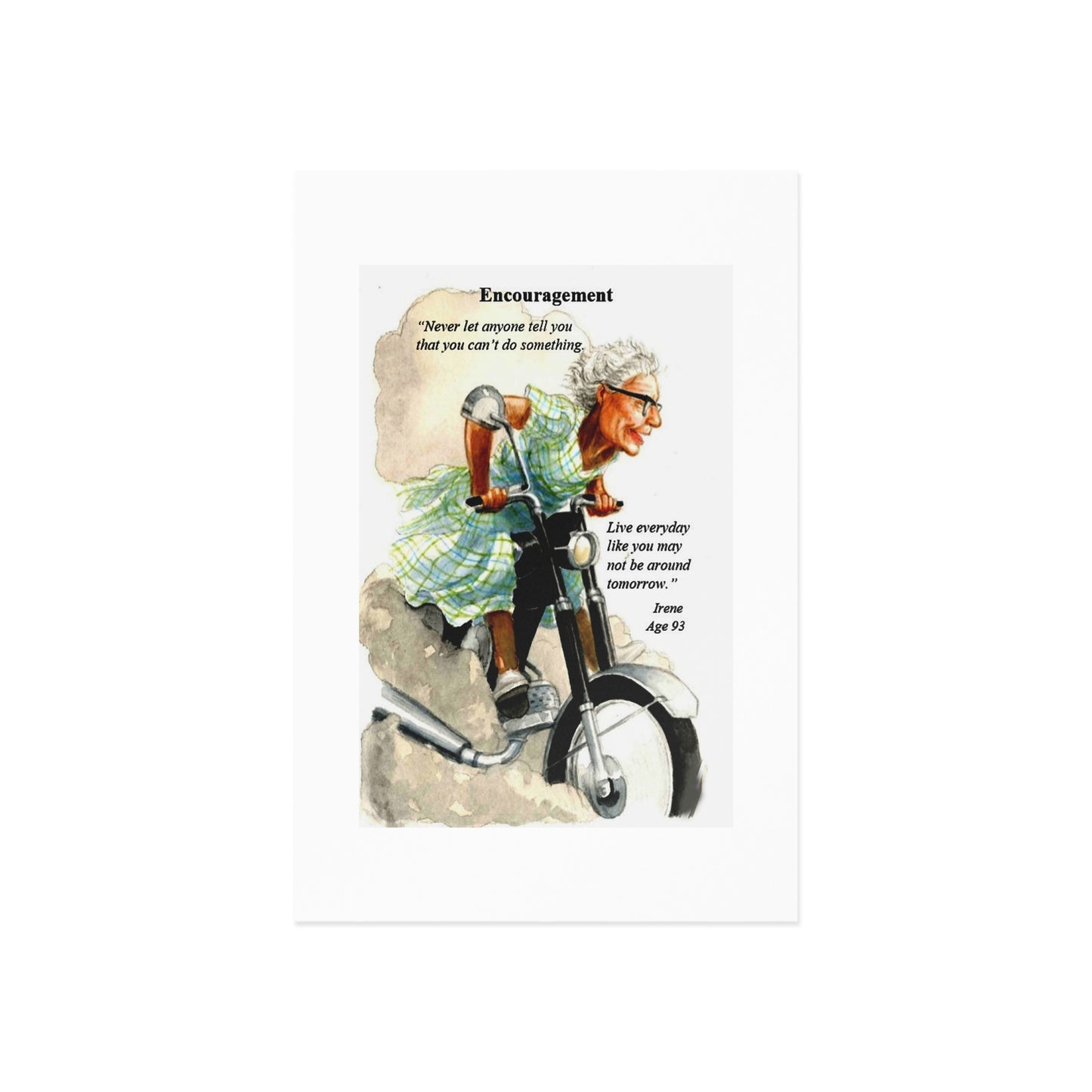 Fine Art Postcard - Inner Rebel