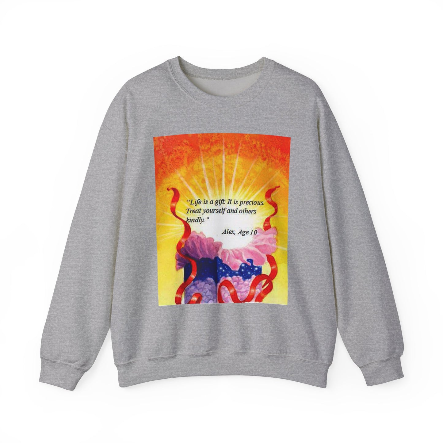 Life is a Gift Inspirational Sweatshirt