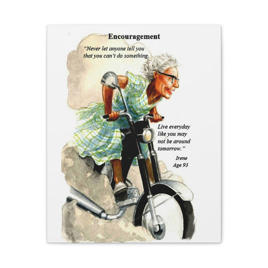 Good Granny Matte Canvas Wall Art