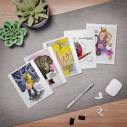Multi-Design Greeting Cards (5-Pack)