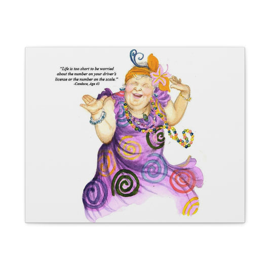 Dancing Gypsy Matte Canvas Wall Art