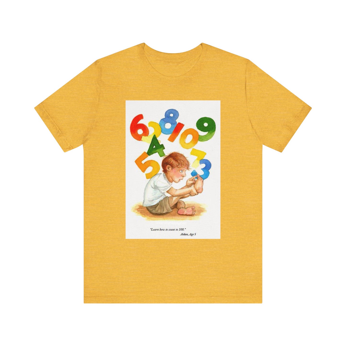 Learn to Count to 100 Unisex Tee