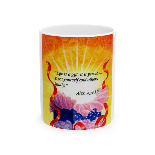 Celebrate Life with Our Positive Aging Ceramic Mug