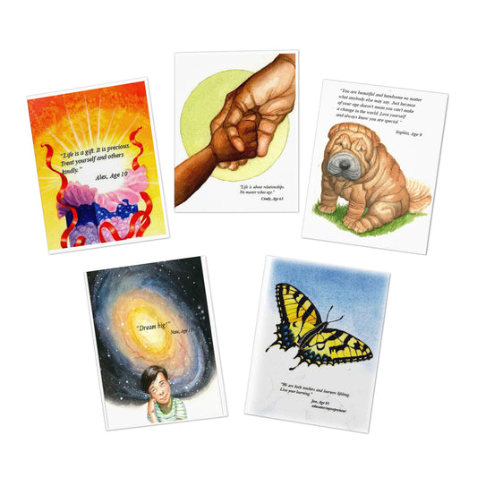 Multi-Design Greeting Cards (5-Pack)
