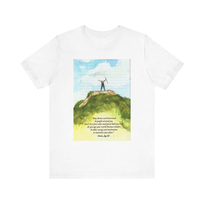 Stay Active Inspirational Tee