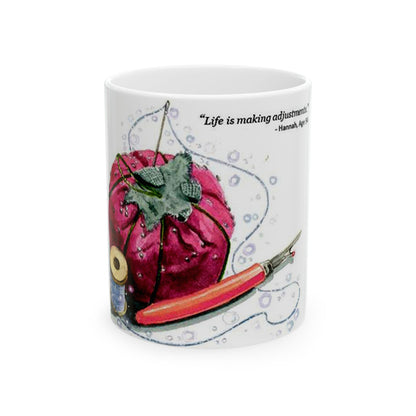 Making Adjustments Ceramic Mug