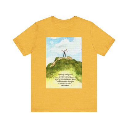 Stay Active Inspirational Tee