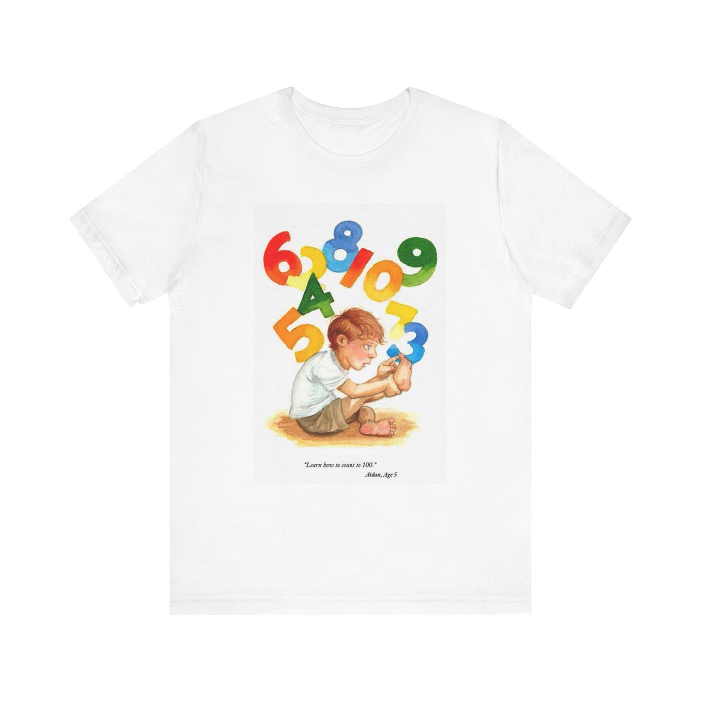Learn to Count to 100 Unisex Tee