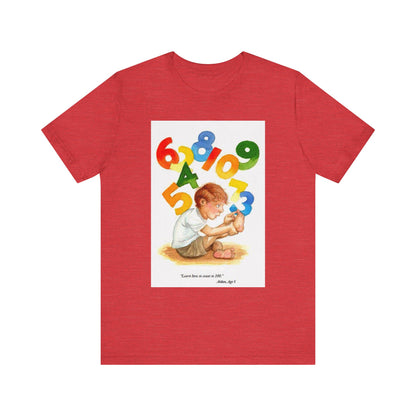 Learn to Count to 100 Unisex Tee