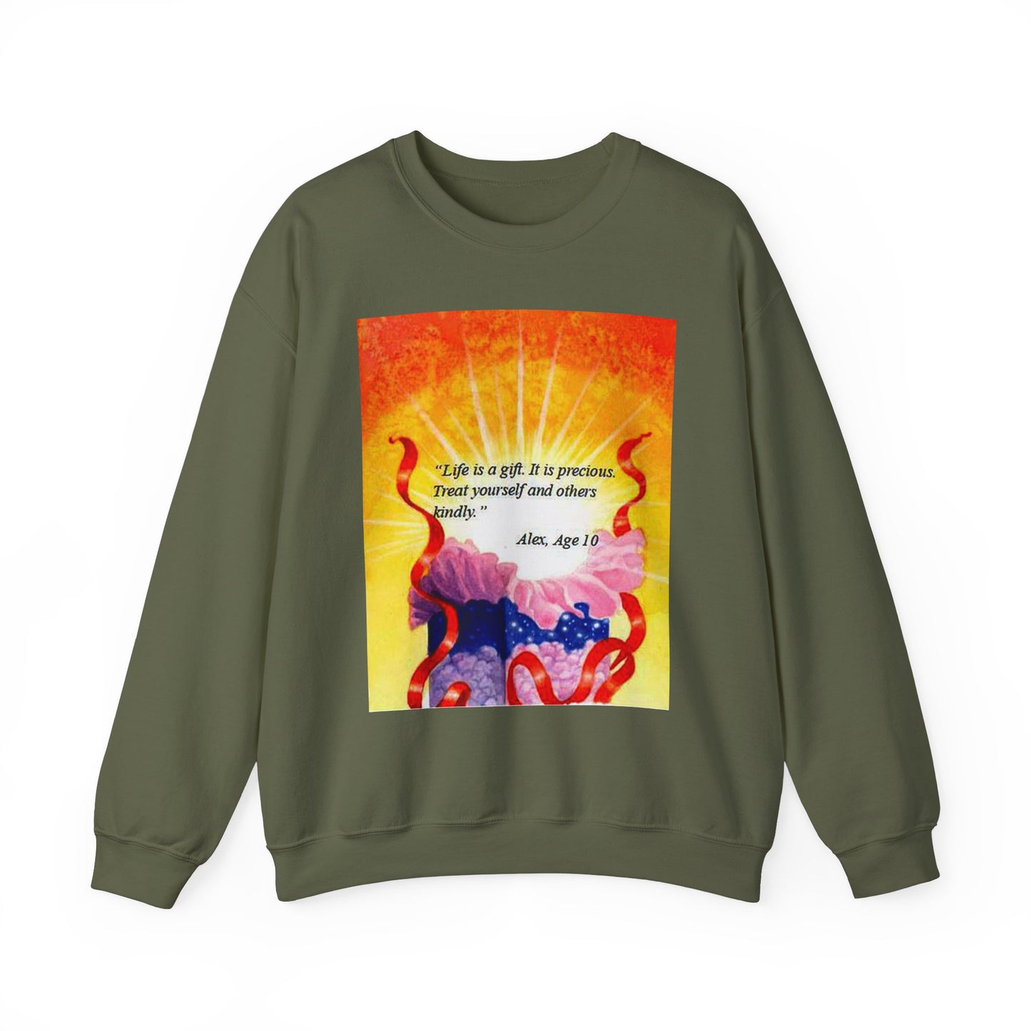 Life is a Gift Inspirational Sweatshirt