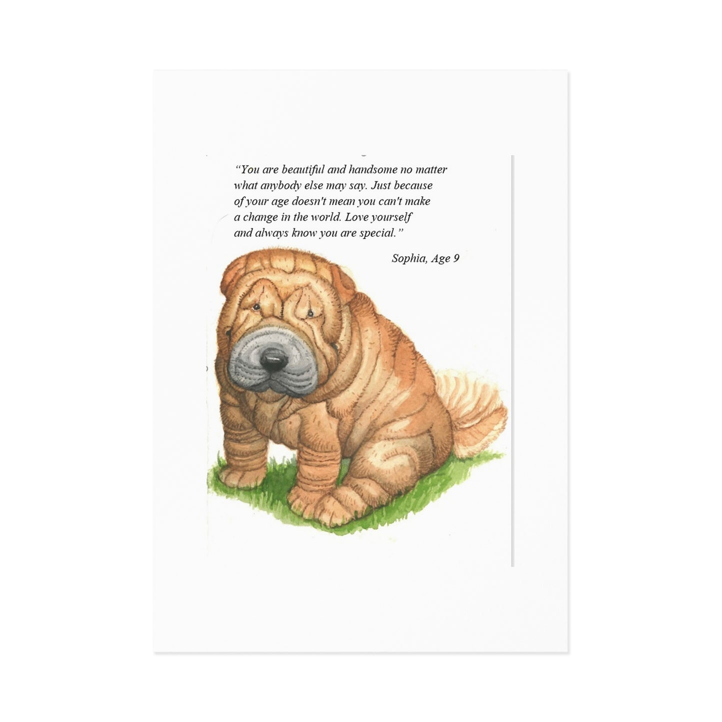 Postcards - You Are Special Fine Art Design