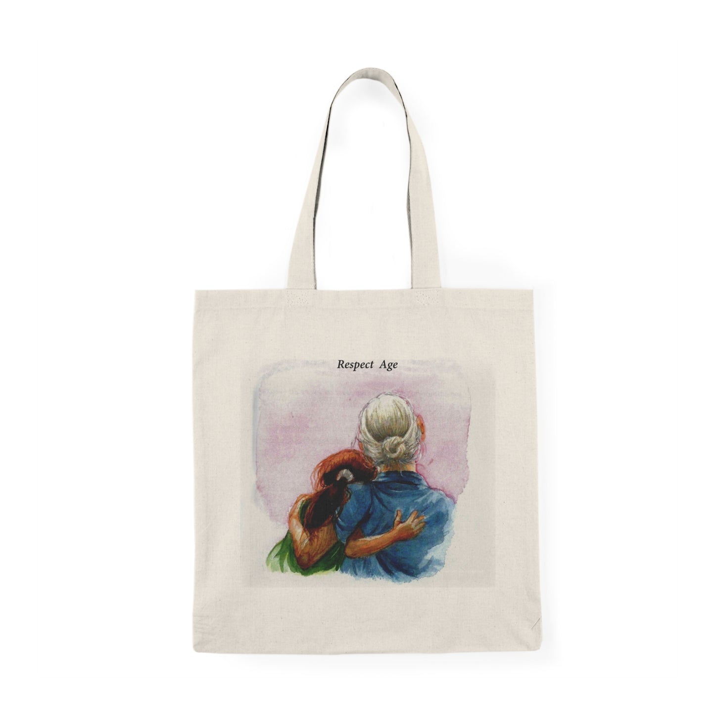 Respect Age Natural Tote Bag