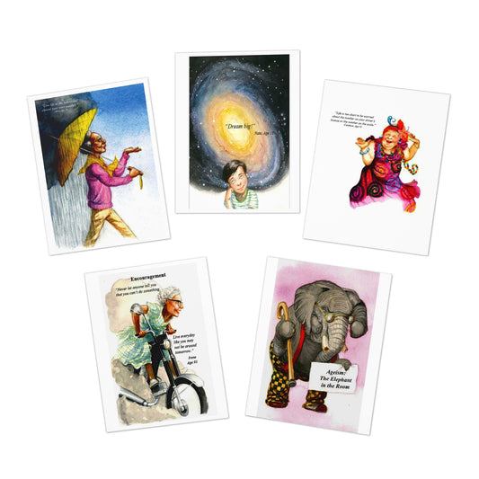 Multi-Design Greeting Cards (5-Pack)