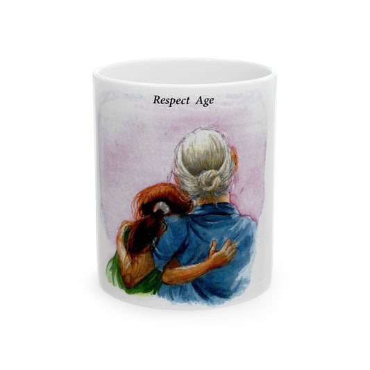 Respect Age Ceramic Mug