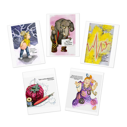 Multi-Design Greeting Cards (5-Pack)