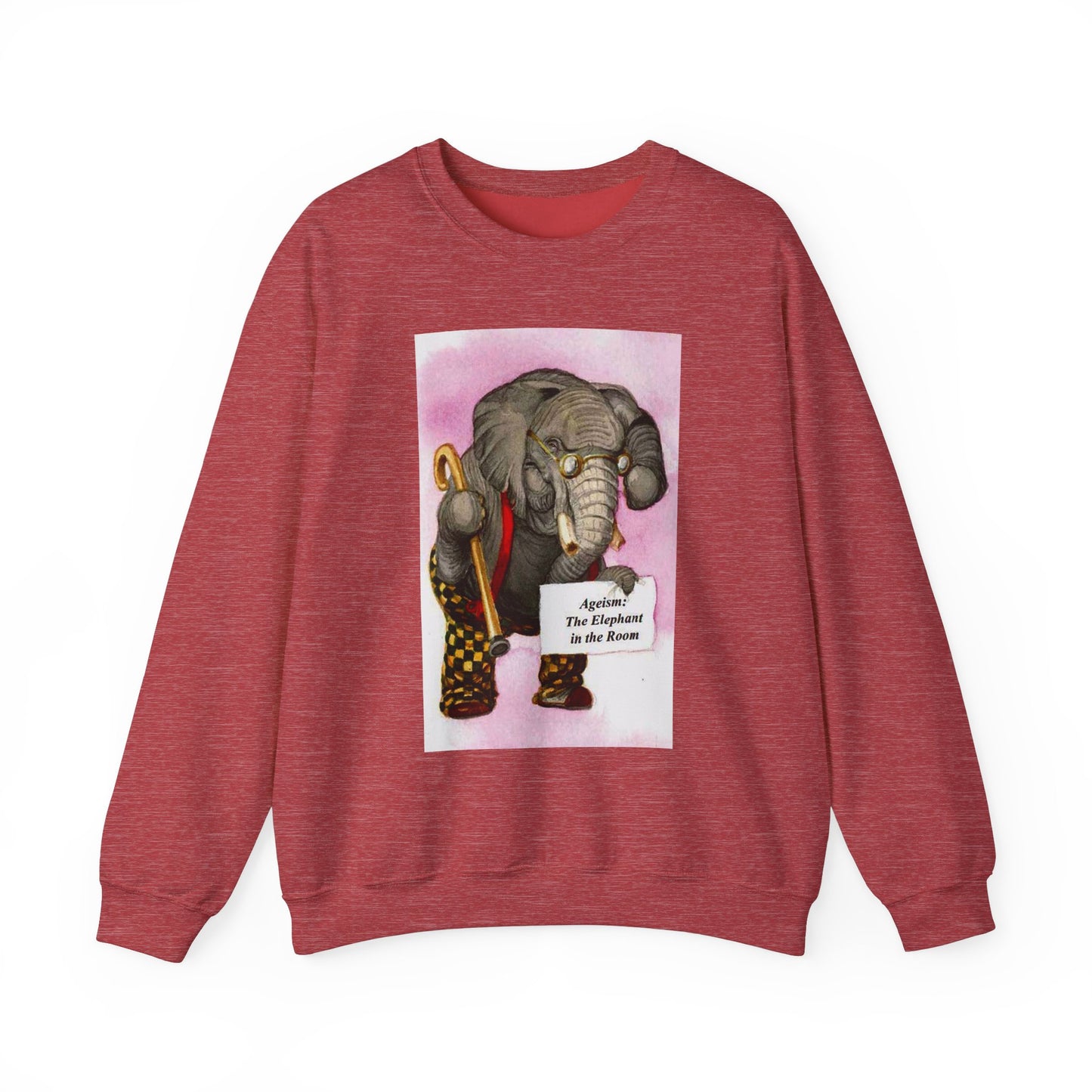 Elephant in The Room Crewneck Sweatshirt