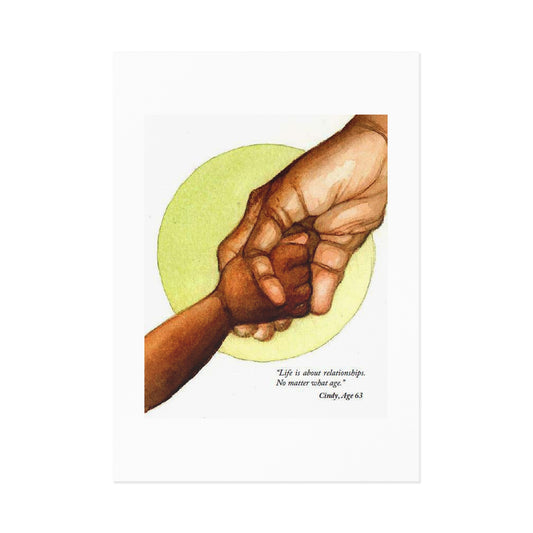 Fine Art Postcards - Sentimental Relationship