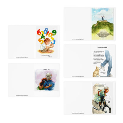 Multi-Design Greeting Cards (5-Pack)