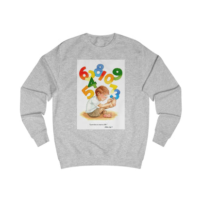 Kids Wisdom Unisex Sweatshirt - Learn to Count to One Hundred