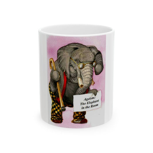 The Elephant in The Room Ceramic Mug