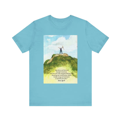 Stay Active Inspirational Tee