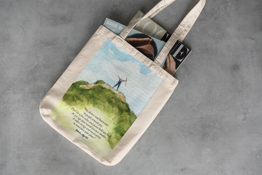 Stay Active and Interested Natural Tote Bag
