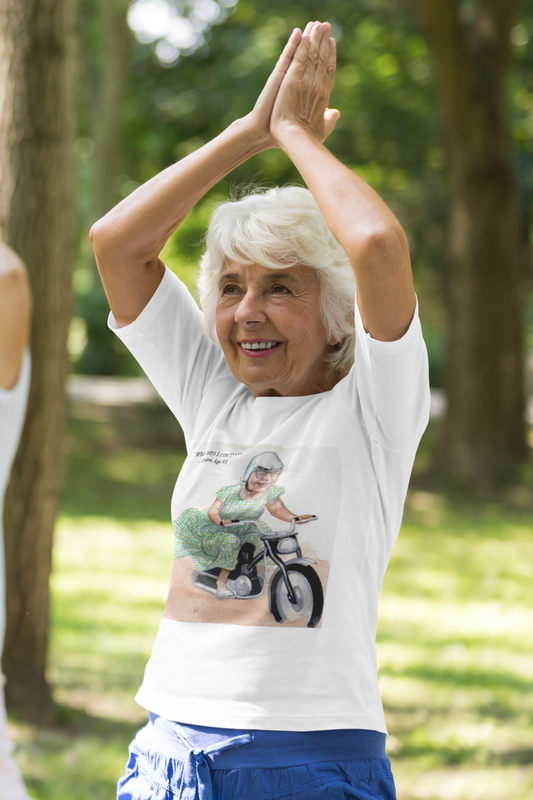 Good Granny Motorcycle Rider Tee